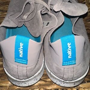 Native Gray Perforated Men's Sneakers